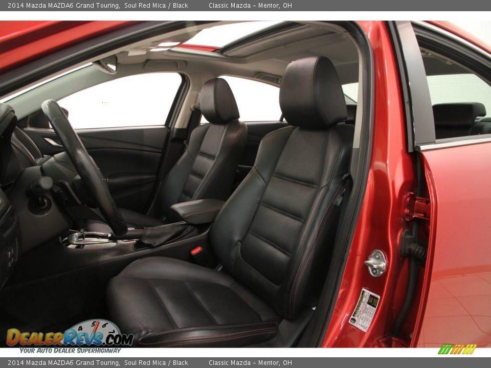 2014 Mazda MAZDA6 Grand Touring Soul Red Mica / Black Photo #5