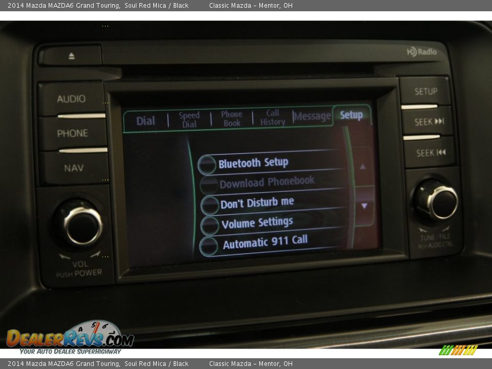 2014 Mazda MAZDA6 Grand Touring Soul Red Mica / Black Photo #10