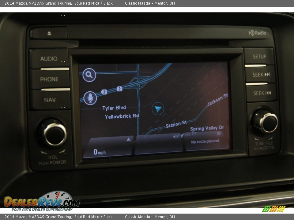 2014 Mazda MAZDA6 Grand Touring Soul Red Mica / Black Photo #11