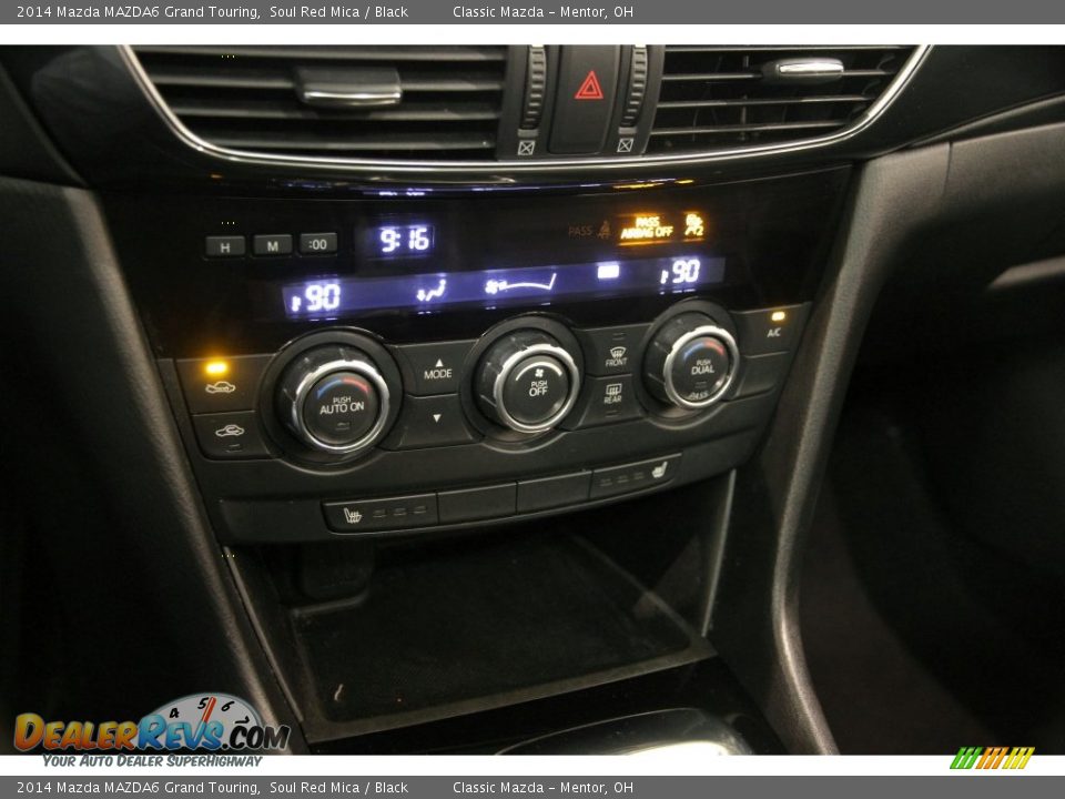 2014 Mazda MAZDA6 Grand Touring Soul Red Mica / Black Photo #12