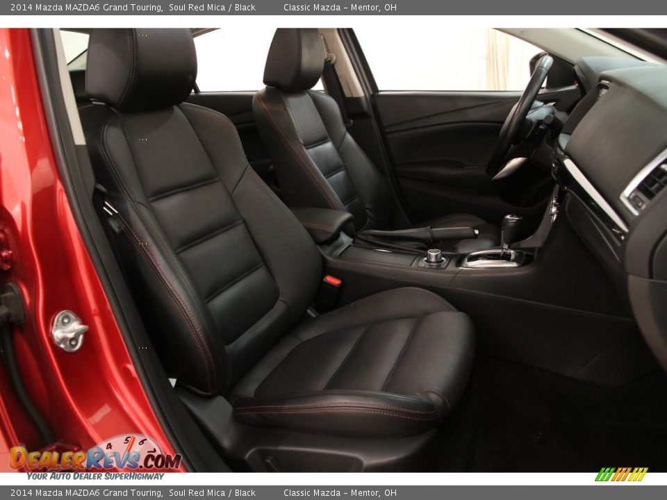 2014 Mazda MAZDA6 Grand Touring Soul Red Mica / Black Photo #15