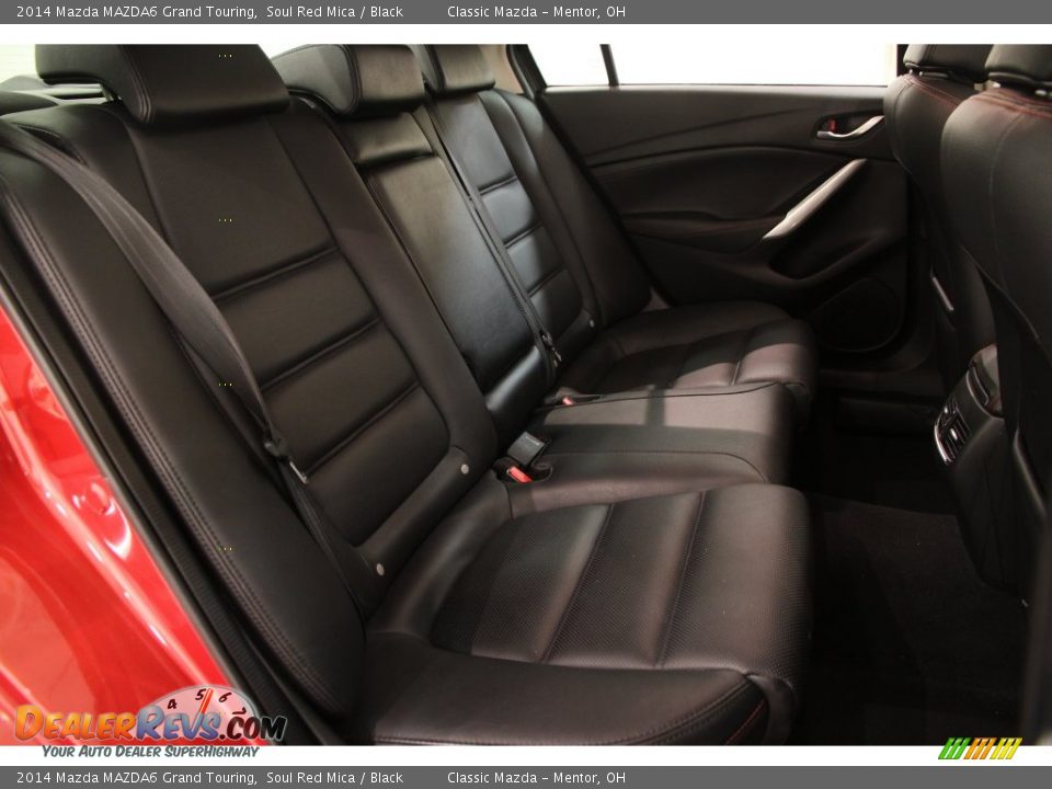 2014 Mazda MAZDA6 Grand Touring Soul Red Mica / Black Photo #16