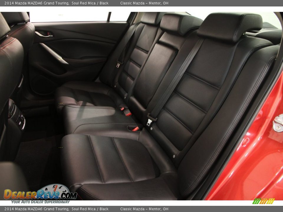 2014 Mazda MAZDA6 Grand Touring Soul Red Mica / Black Photo #17