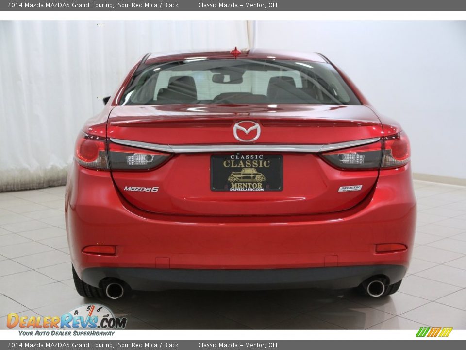 2014 Mazda MAZDA6 Grand Touring Soul Red Mica / Black Photo #18