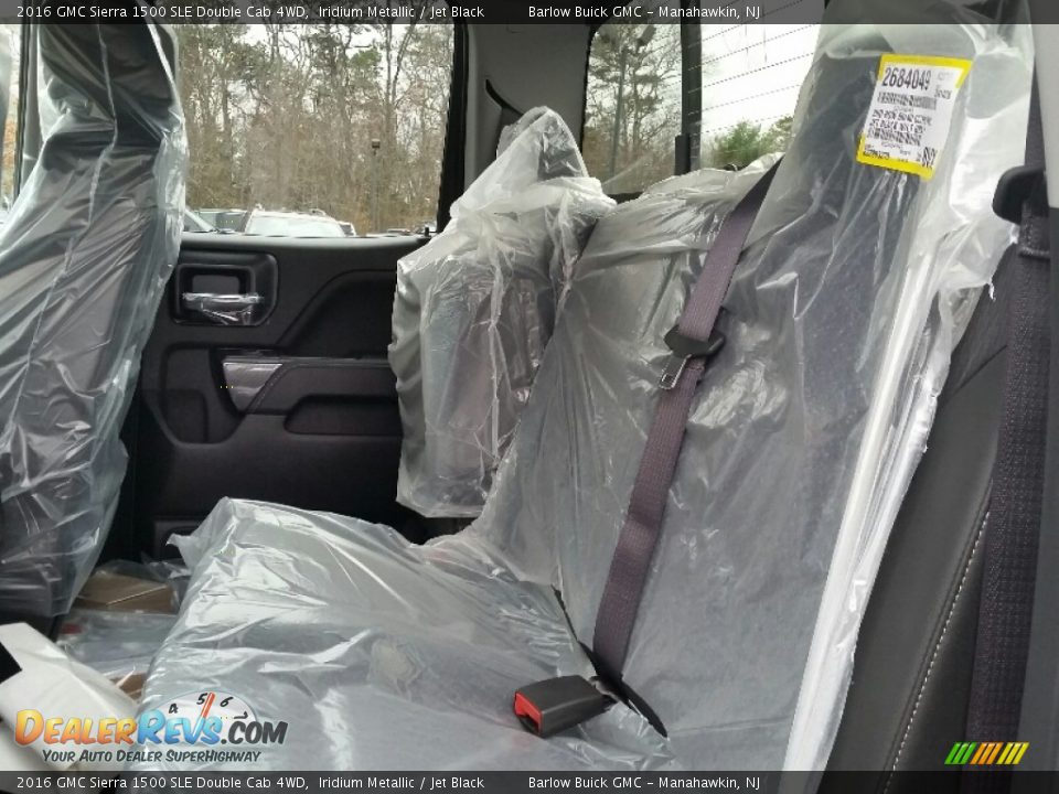 2016 GMC Sierra 1500 SLE Double Cab 4WD Iridium Metallic / Jet Black Photo #6