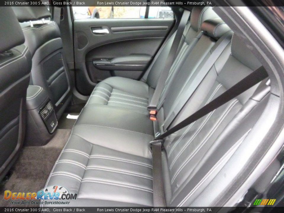 Rear Seat of 2016 Chrysler 300 S AWD Photo #10