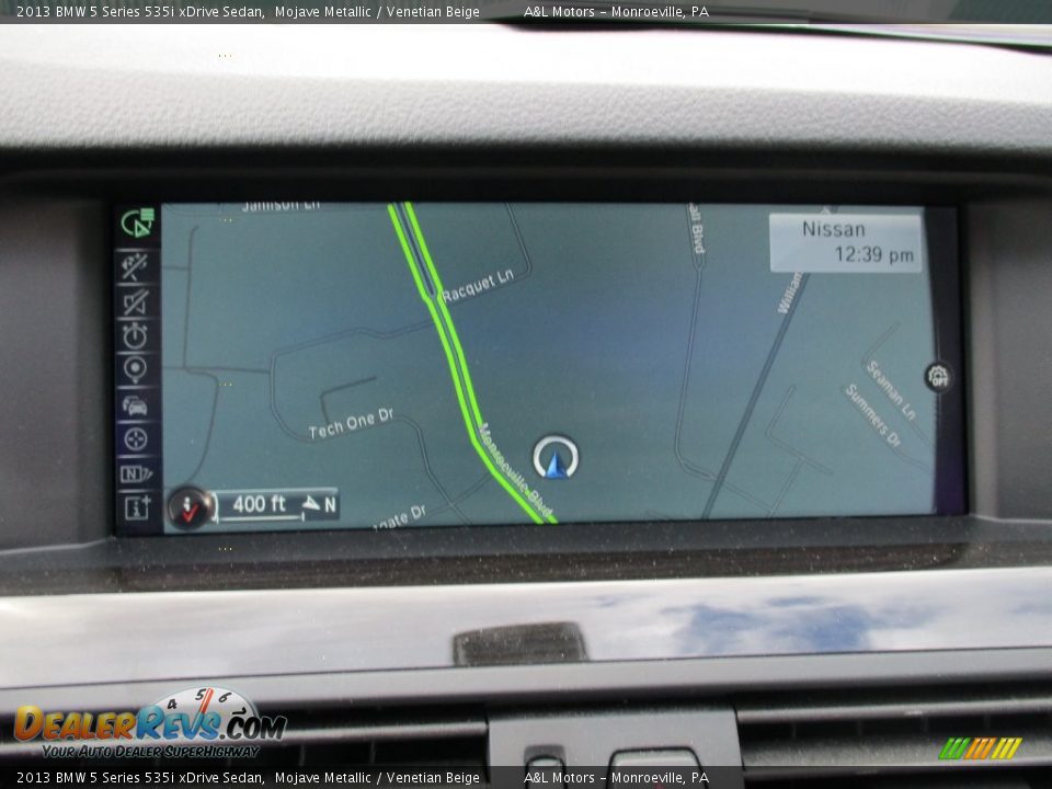 2013 BMW 5 Series 535i xDrive Sedan Mojave Metallic / Venetian Beige Photo #16