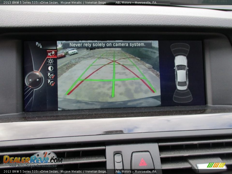 2013 BMW 5 Series 535i xDrive Sedan Mojave Metallic / Venetian Beige Photo #17
