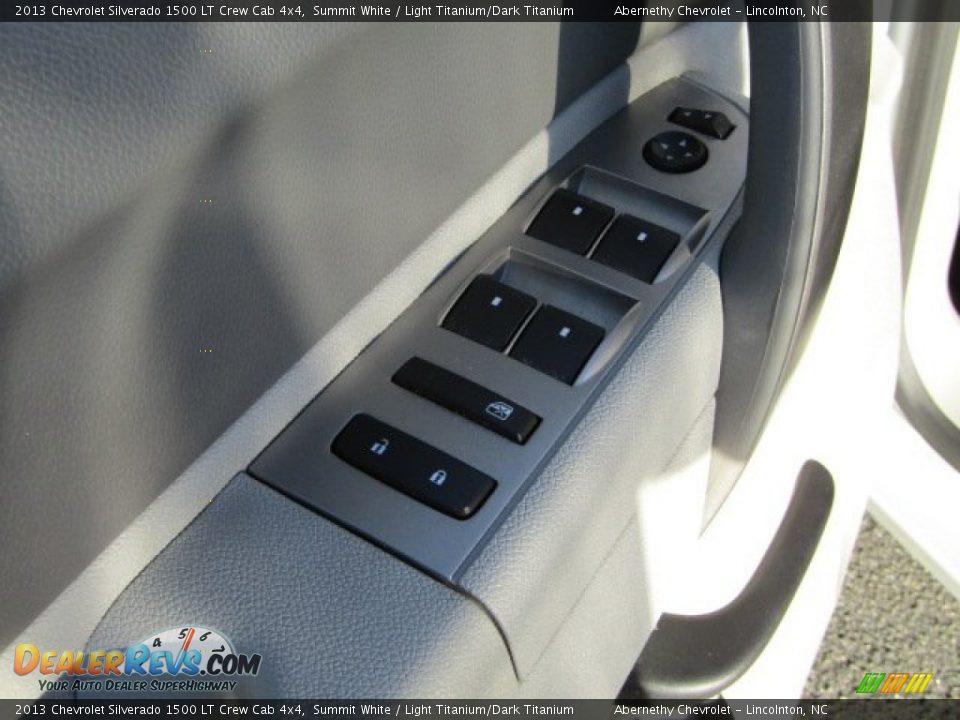 2013 Chevrolet Silverado 1500 LT Crew Cab 4x4 Summit White / Light Titanium/Dark Titanium Photo #8