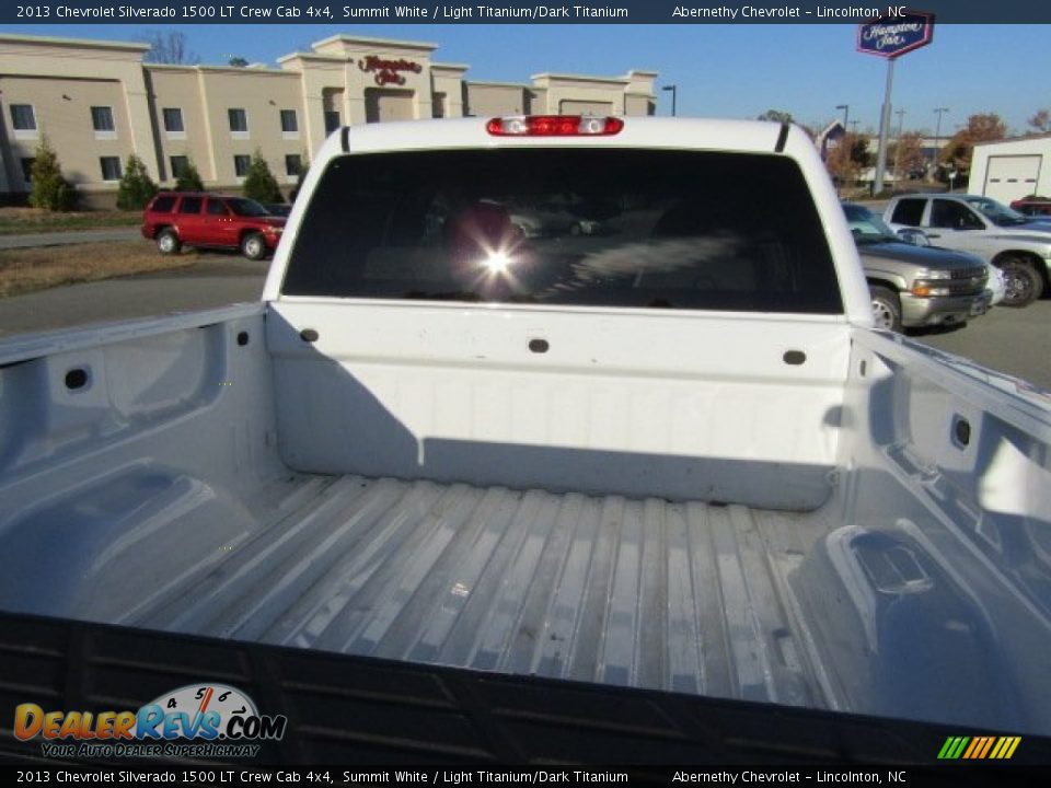 2013 Chevrolet Silverado 1500 LT Crew Cab 4x4 Summit White / Light Titanium/Dark Titanium Photo #15