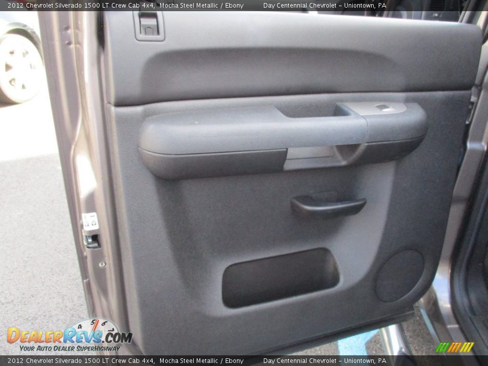 2012 Chevrolet Silverado 1500 LT Crew Cab 4x4 Mocha Steel Metallic / Ebony Photo #24