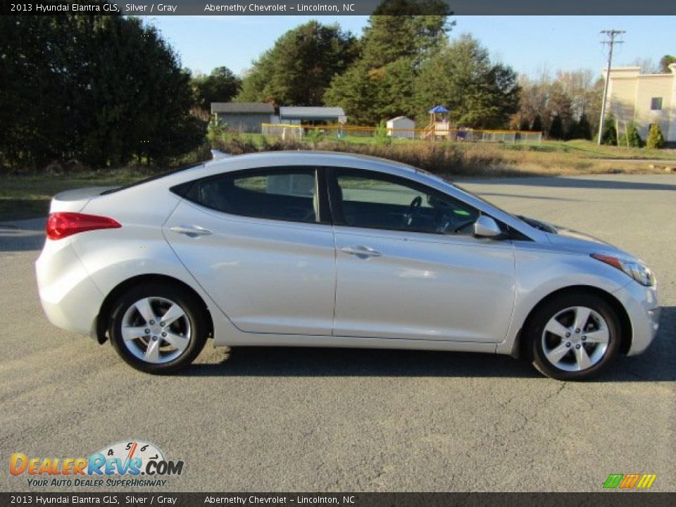 2013 Hyundai Elantra GLS Silver / Gray Photo #6