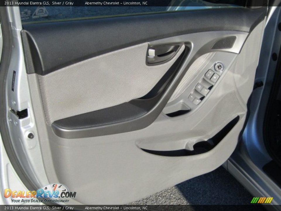 2013 Hyundai Elantra GLS Silver / Gray Photo #7