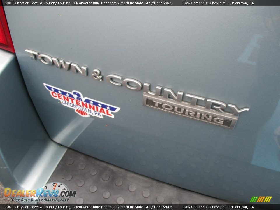 2008 Chrysler Town & Country Touring Clearwater Blue Pearlcoat / Medium Slate Gray/Light Shale Photo #6