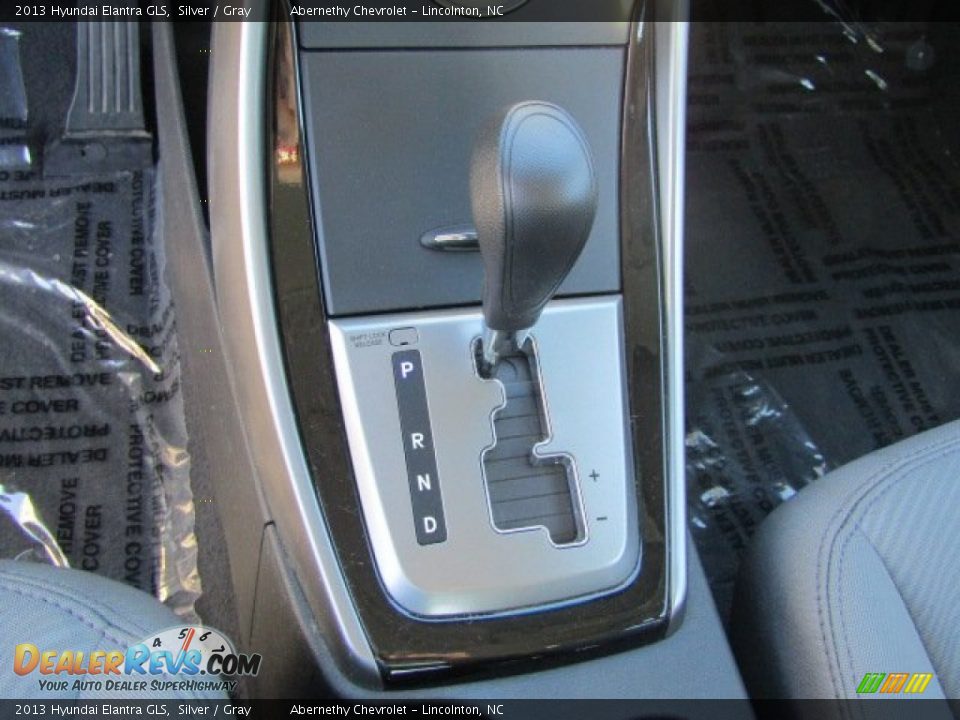 2013 Hyundai Elantra GLS Silver / Gray Photo #12