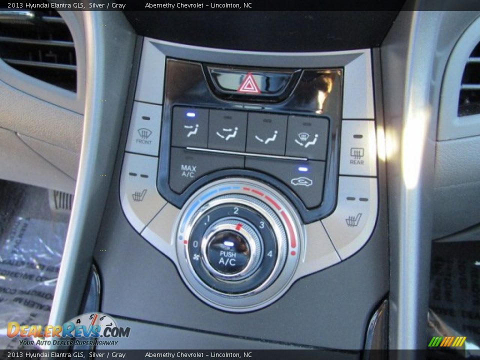 2013 Hyundai Elantra GLS Silver / Gray Photo #13