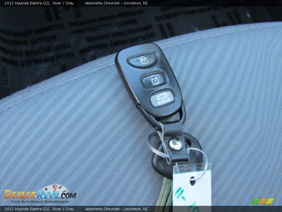 2013 Hyundai Elantra GLS Silver / Gray Photo #15