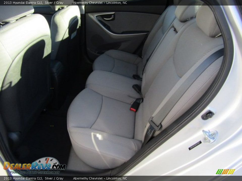 2013 Hyundai Elantra GLS Silver / Gray Photo #18