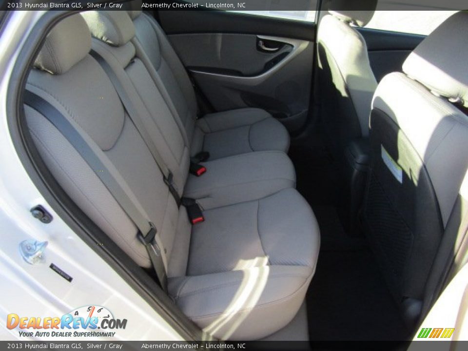 2013 Hyundai Elantra GLS Silver / Gray Photo #20
