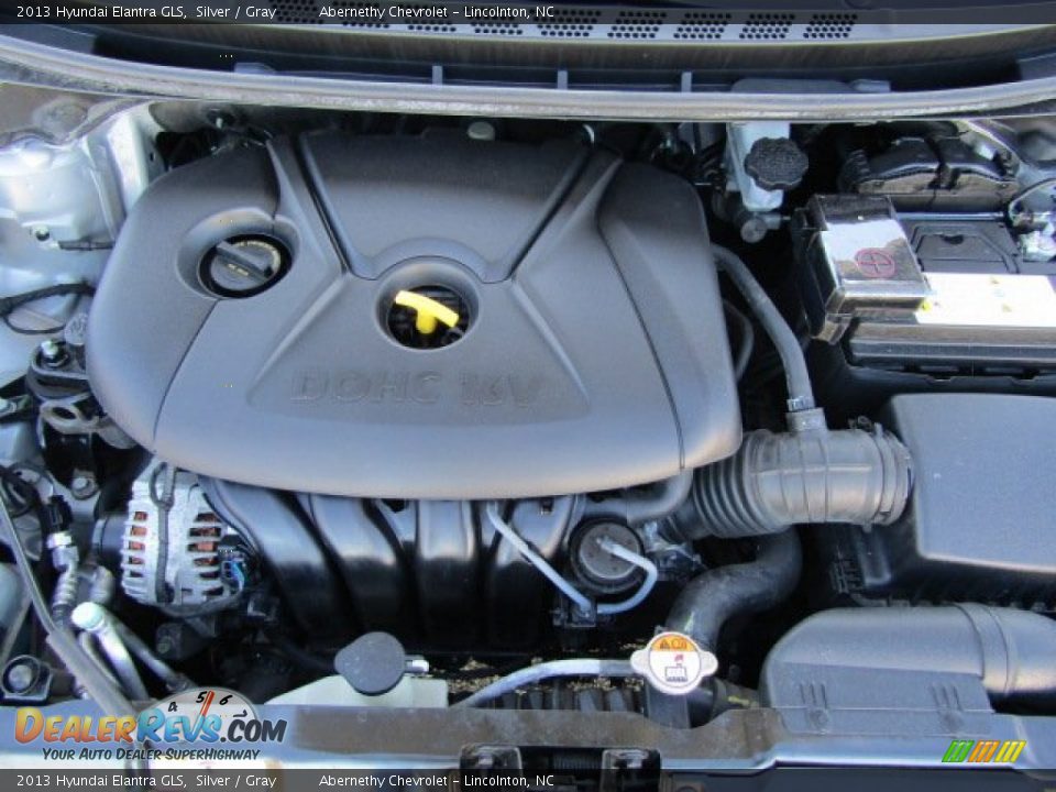 2013 Hyundai Elantra GLS Silver / Gray Photo #23