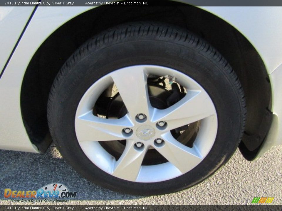 2013 Hyundai Elantra GLS Silver / Gray Photo #25