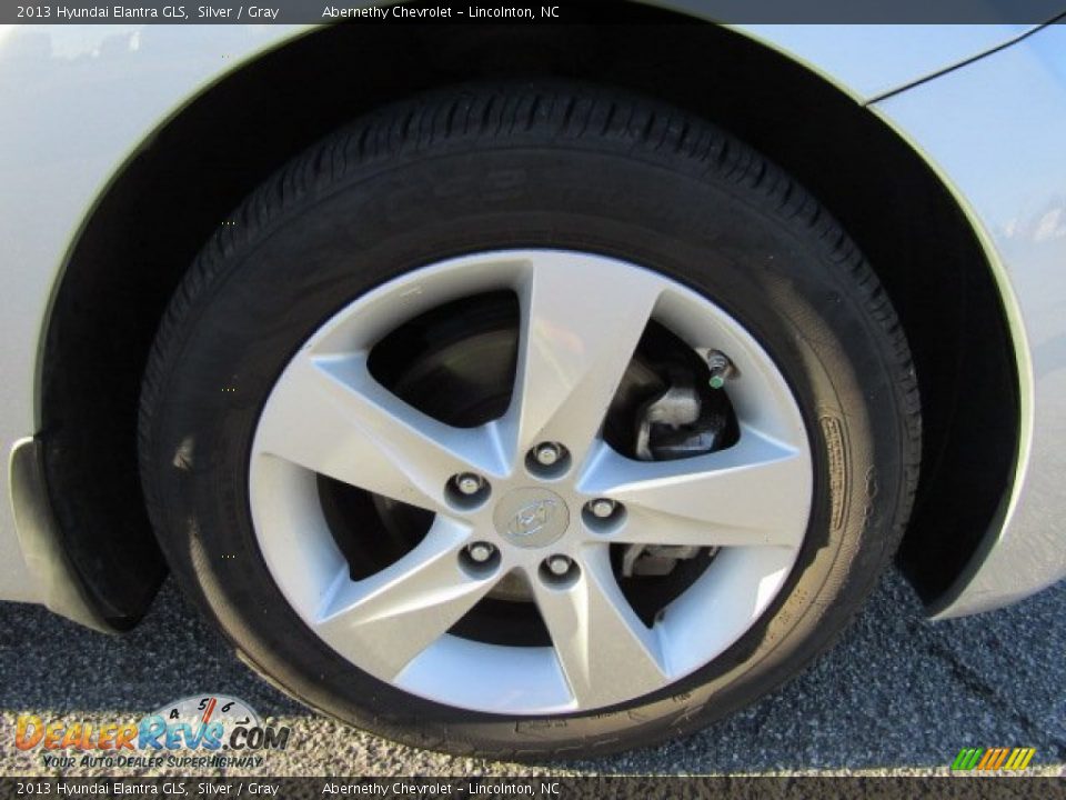 2013 Hyundai Elantra GLS Silver / Gray Photo #27