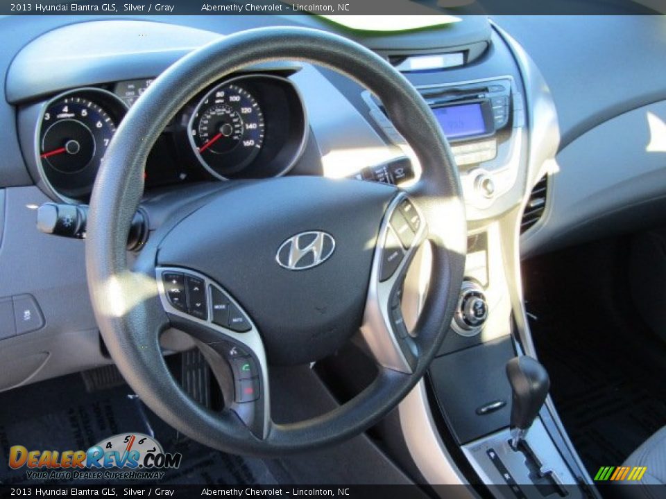 2013 Hyundai Elantra GLS Silver / Gray Photo #29