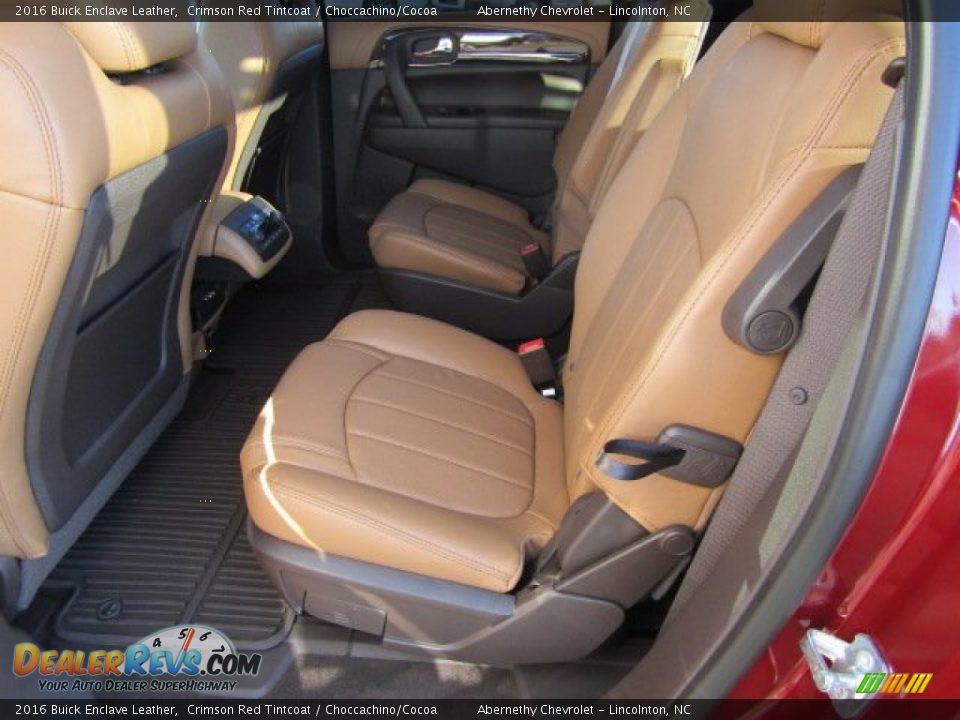 2016 Buick Enclave Leather Crimson Red Tintcoat / Choccachino/Cocoa Photo #17