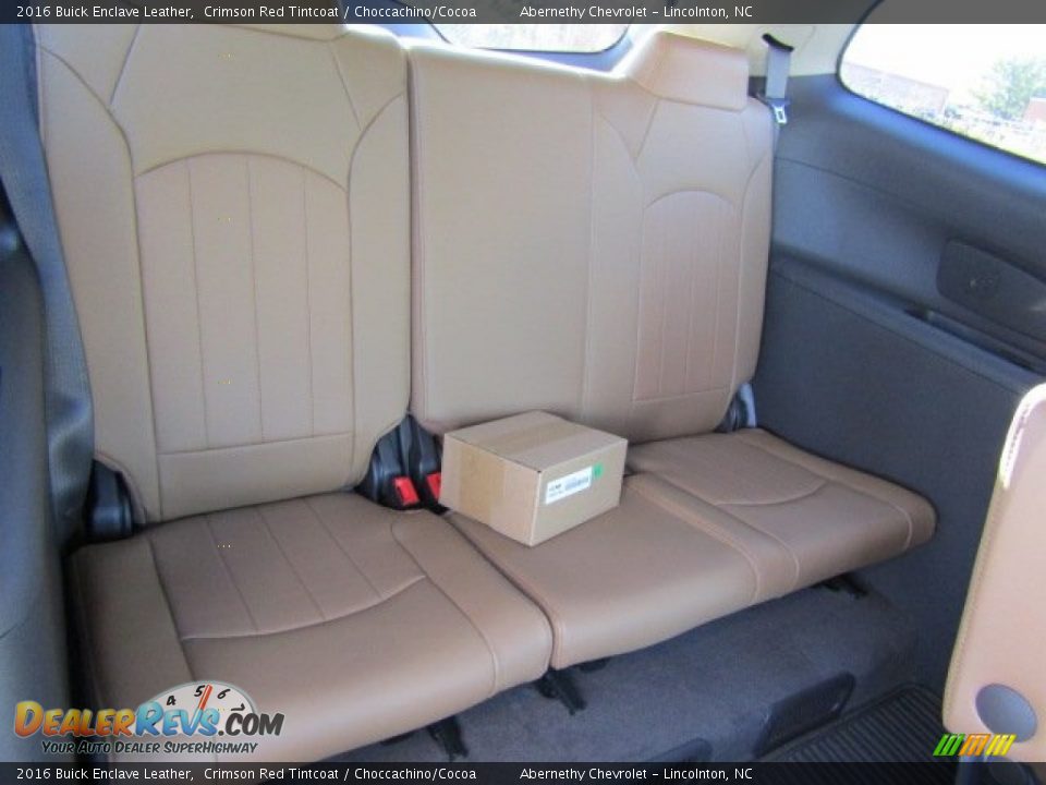 2016 Buick Enclave Leather Crimson Red Tintcoat / Choccachino/Cocoa Photo #21