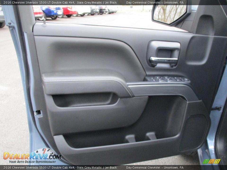2016 Chevrolet Silverado 1500 LT Double Cab 4x4 Slate Grey Metallic / Jet Black Photo #11