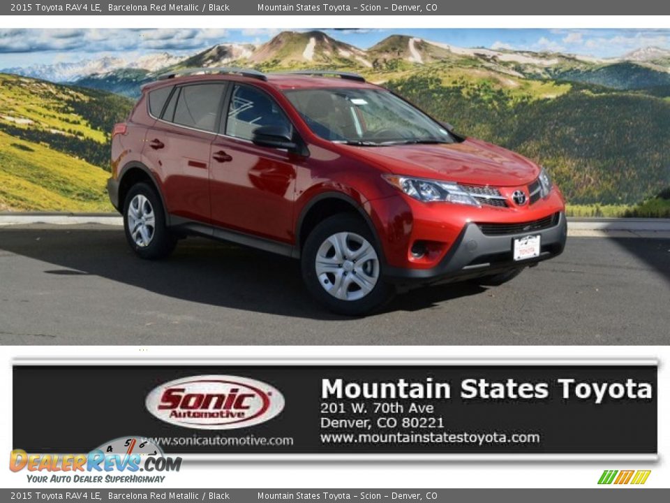 2015 Toyota RAV4 LE Barcelona Red Metallic / Black Photo #1