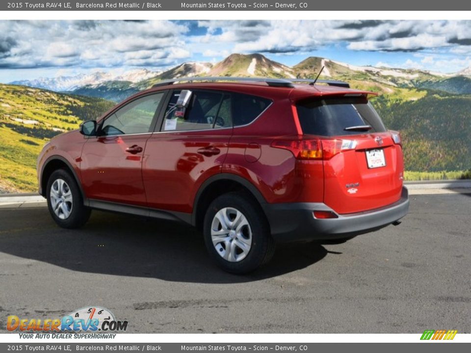 2015 Toyota RAV4 LE Barcelona Red Metallic / Black Photo #3