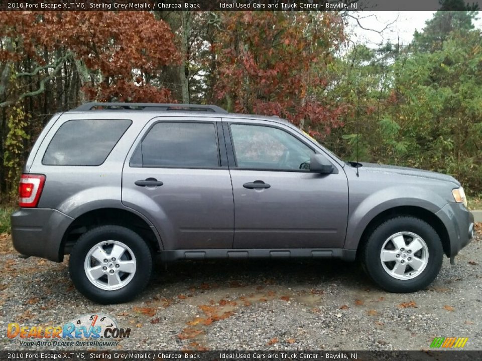 2010 Ford Escape XLT V6 Sterling Grey Metallic / Charcoal Black Photo #4