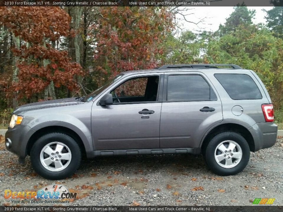2010 Ford Escape XLT V6 Sterling Grey Metallic / Charcoal Black Photo #5