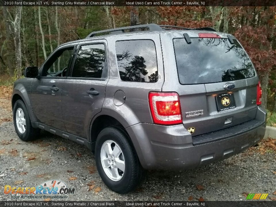 2010 Ford Escape XLT V6 Sterling Grey Metallic / Charcoal Black Photo #6