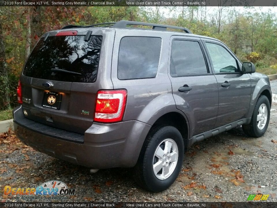 2010 Ford Escape XLT V6 Sterling Grey Metallic / Charcoal Black Photo #7