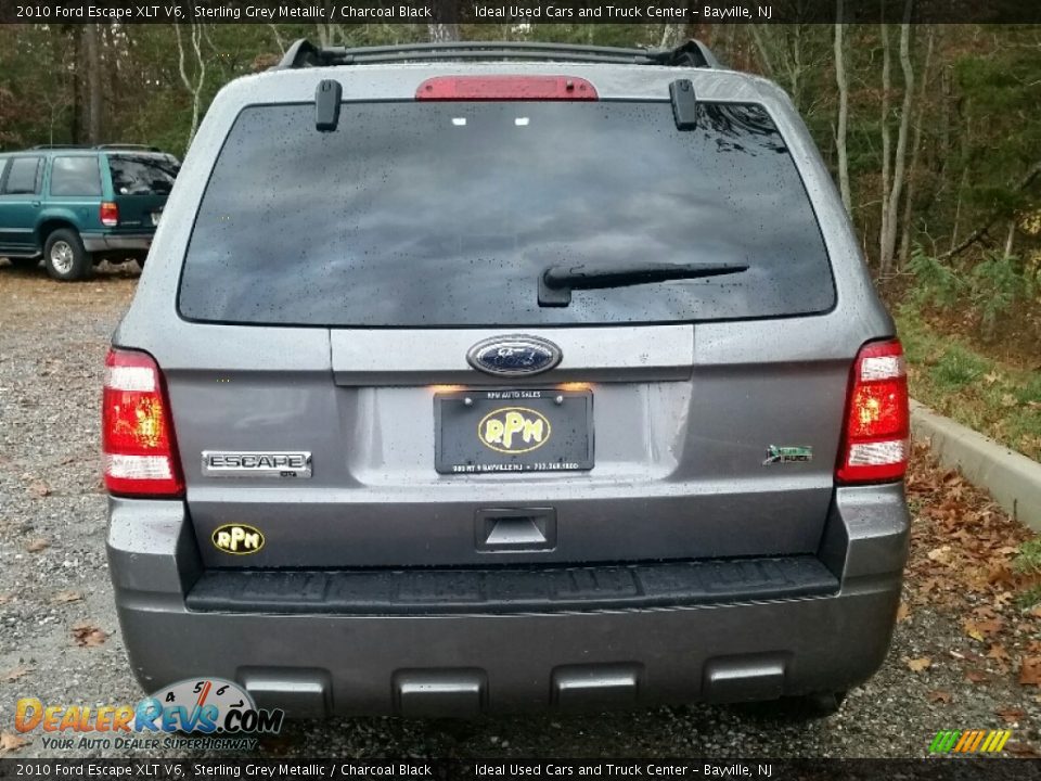 2010 Ford Escape XLT V6 Sterling Grey Metallic / Charcoal Black Photo #8