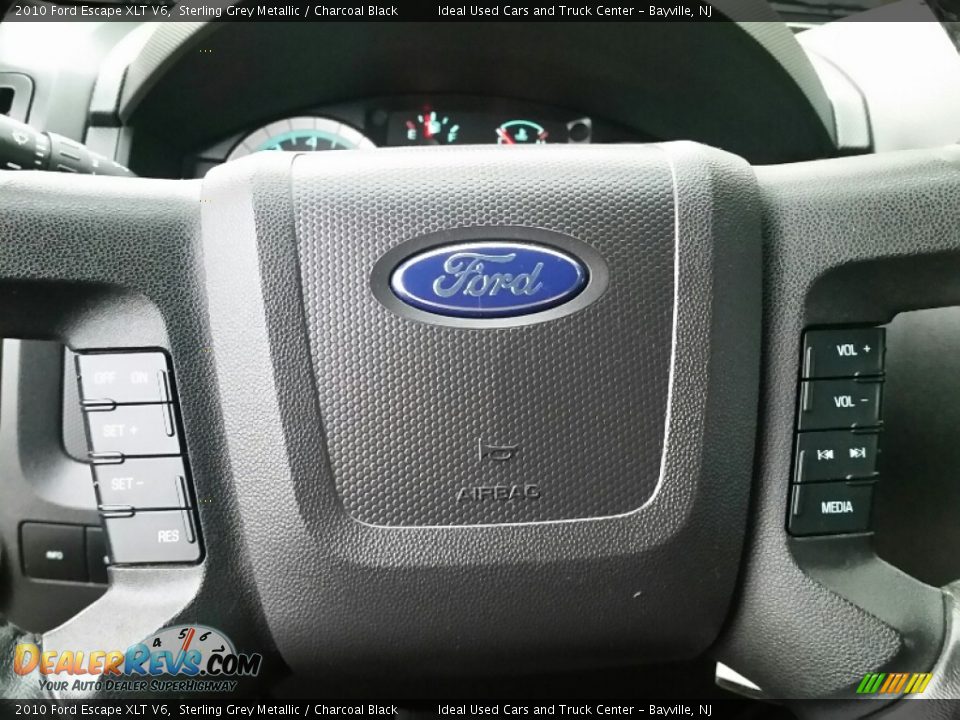 2010 Ford Escape XLT V6 Sterling Grey Metallic / Charcoal Black Photo #14