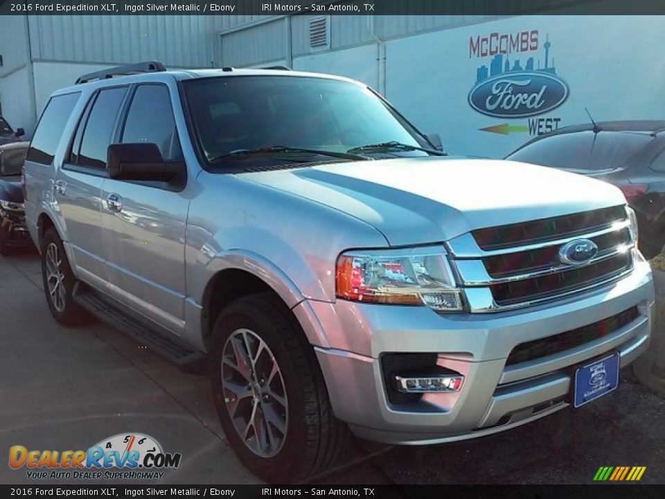 2016 Ford Expedition XLT Ingot Silver Metallic / Ebony Photo #1