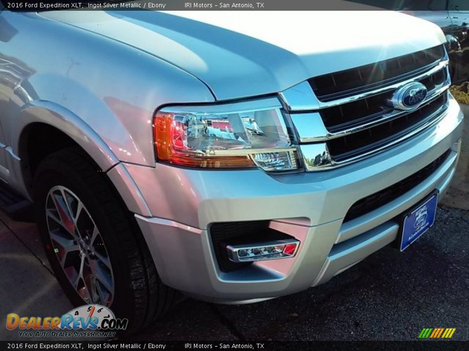 2016 Ford Expedition XLT Ingot Silver Metallic / Ebony Photo #3