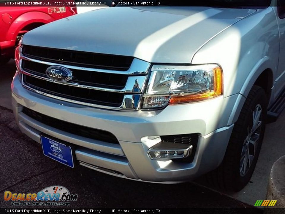 2016 Ford Expedition XLT Ingot Silver Metallic / Ebony Photo #7
