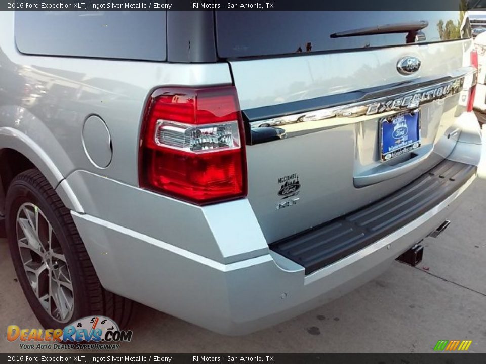2016 Ford Expedition XLT Ingot Silver Metallic / Ebony Photo #13