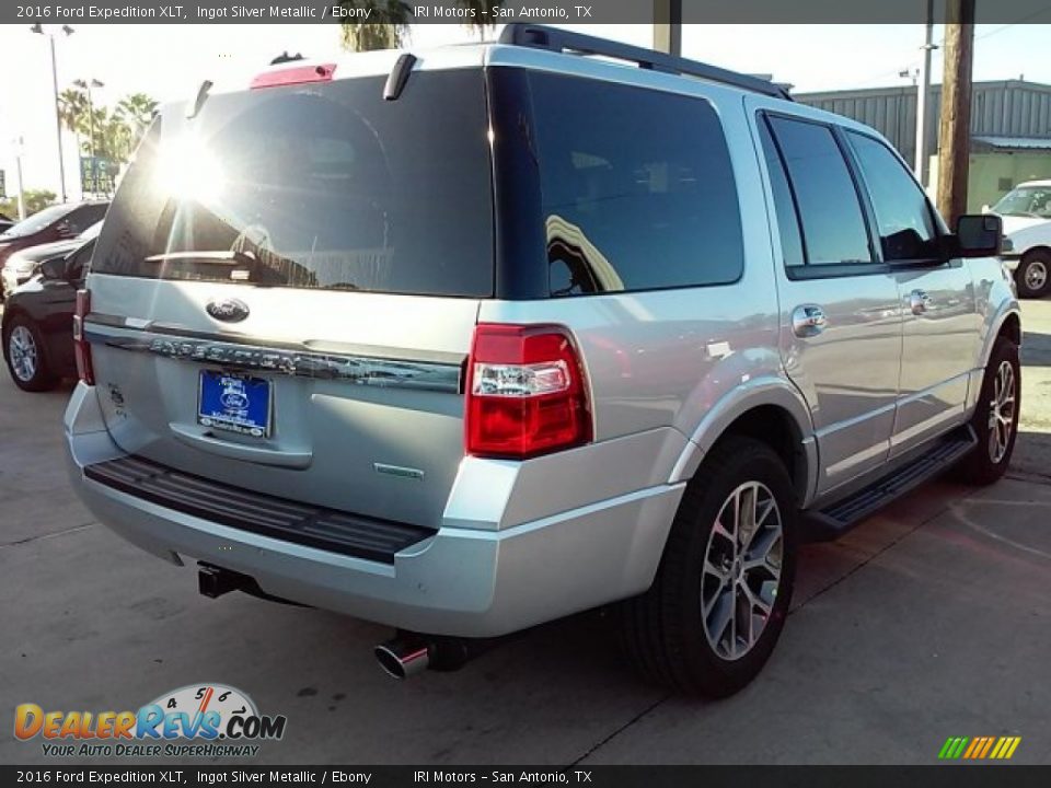 2016 Ford Expedition XLT Ingot Silver Metallic / Ebony Photo #19