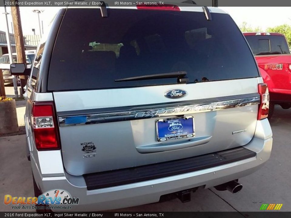 2016 Ford Expedition XLT Ingot Silver Metallic / Ebony Photo #22