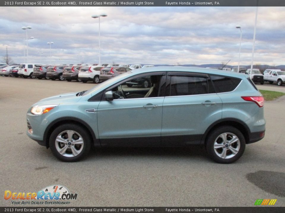 2013 Ford Escape SE 2.0L EcoBoost 4WD Frosted Glass Metallic / Medium Light Stone Photo #4