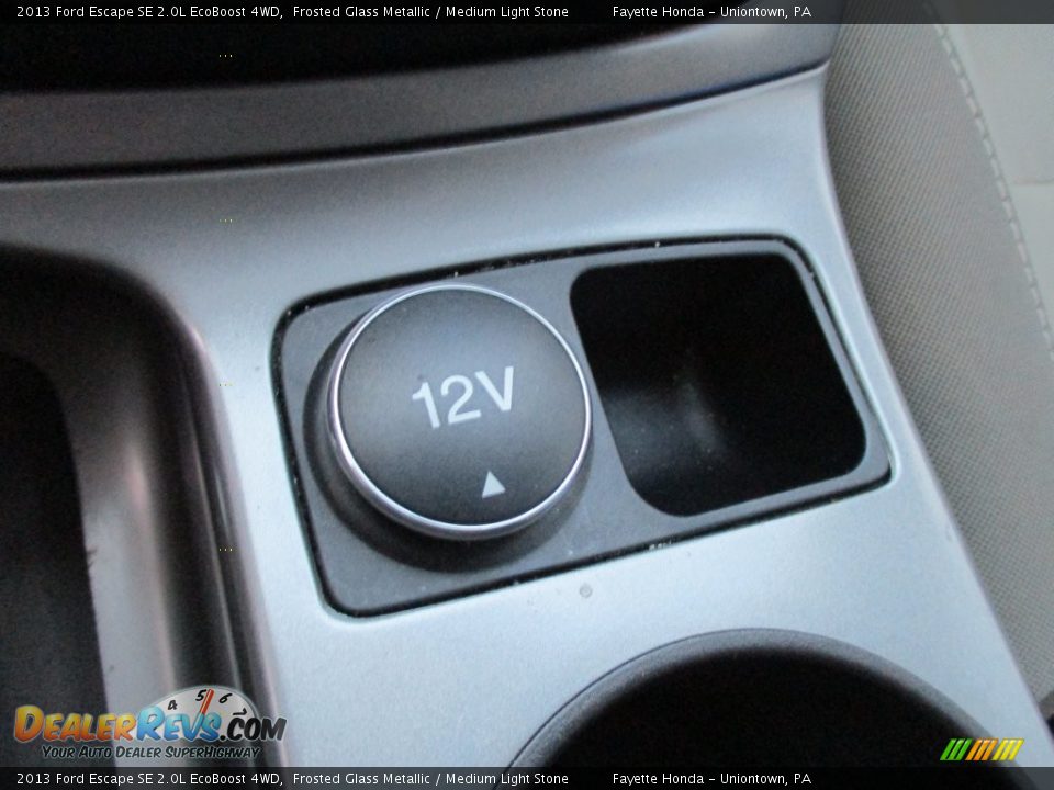 2013 Ford Escape SE 2.0L EcoBoost 4WD Frosted Glass Metallic / Medium Light Stone Photo #14