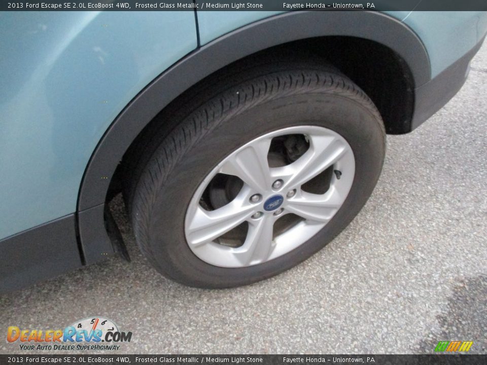 2013 Ford Escape SE 2.0L EcoBoost 4WD Frosted Glass Metallic / Medium Light Stone Photo #16
