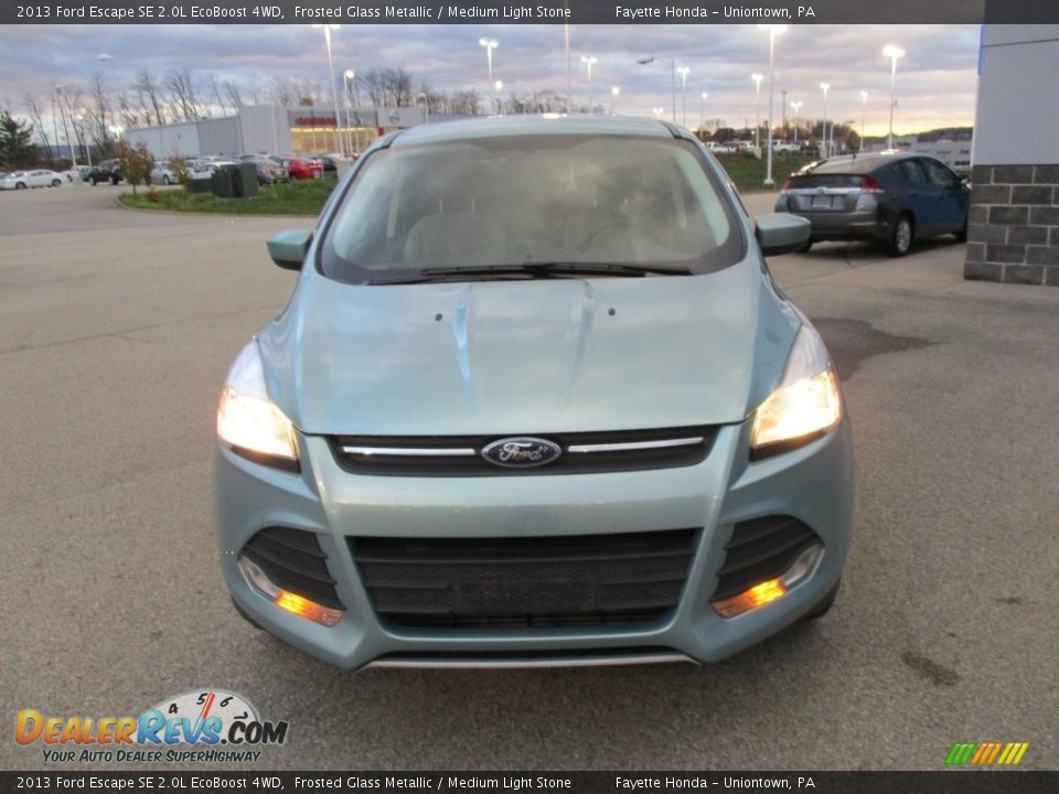 2013 Ford Escape SE 2.0L EcoBoost 4WD Frosted Glass Metallic / Medium Light Stone Photo #19