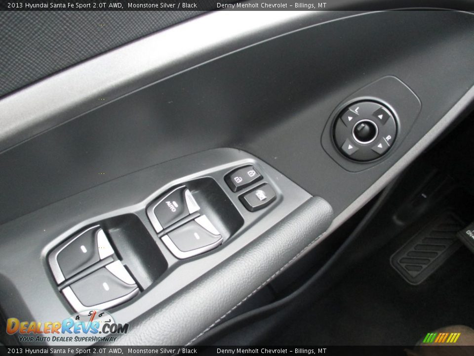 2013 Hyundai Santa Fe Sport 2.0T AWD Moonstone Silver / Black Photo #17