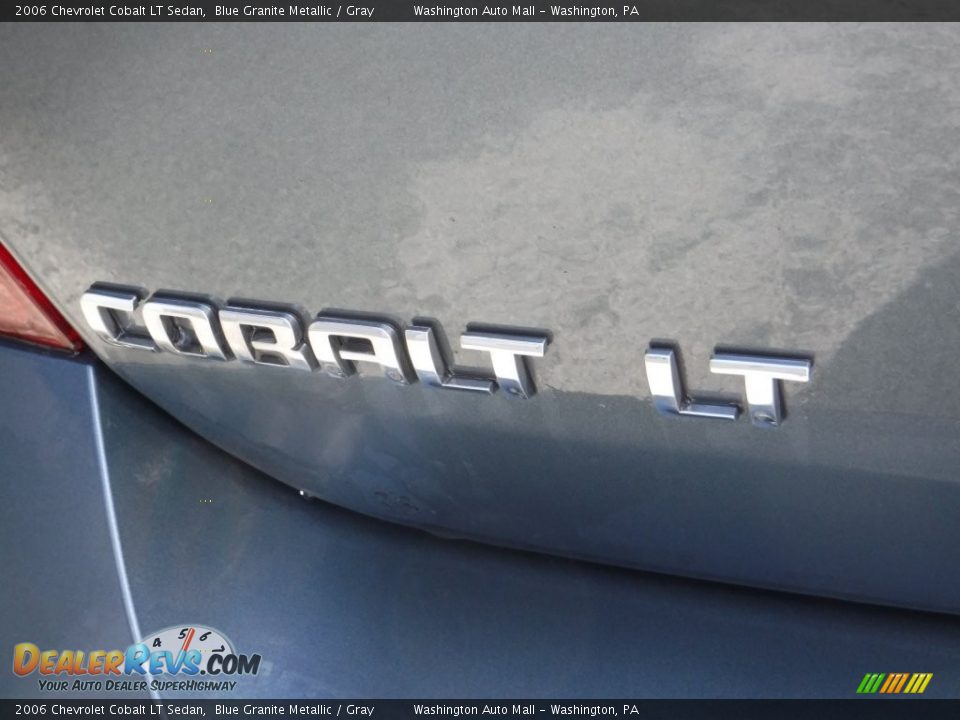 2006 Chevrolet Cobalt LT Sedan Blue Granite Metallic / Gray Photo #10